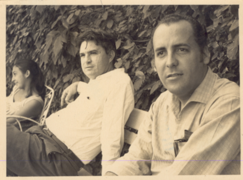 Iris Agüero, Tomás Oliva y Salvador Corratgé en la UNEAC