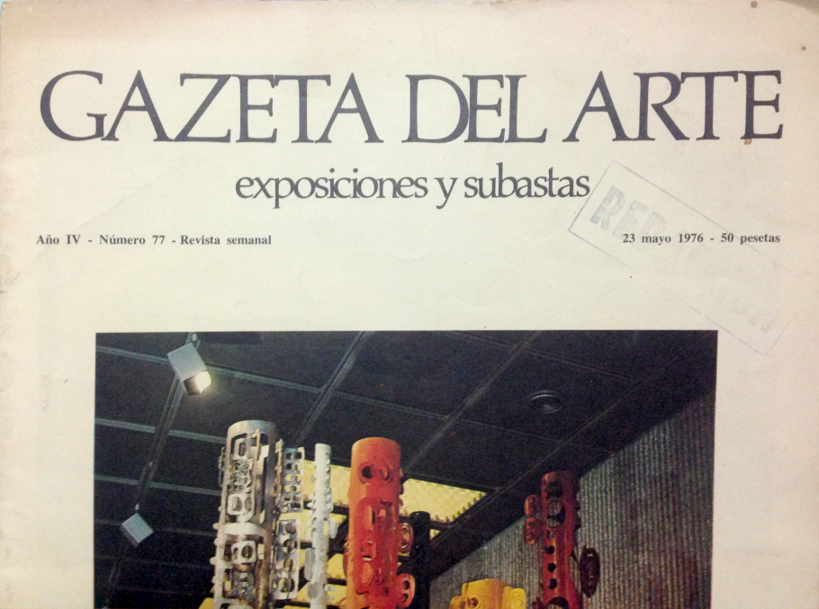 Gazeta del Arte Portada