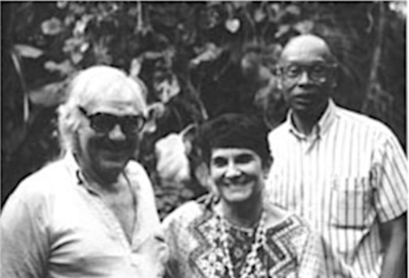 Tomás Oliva, Antonia Eiriz y Guido Llinás en Miami